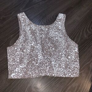 Lululemon Energetic Edge Cropped Tank